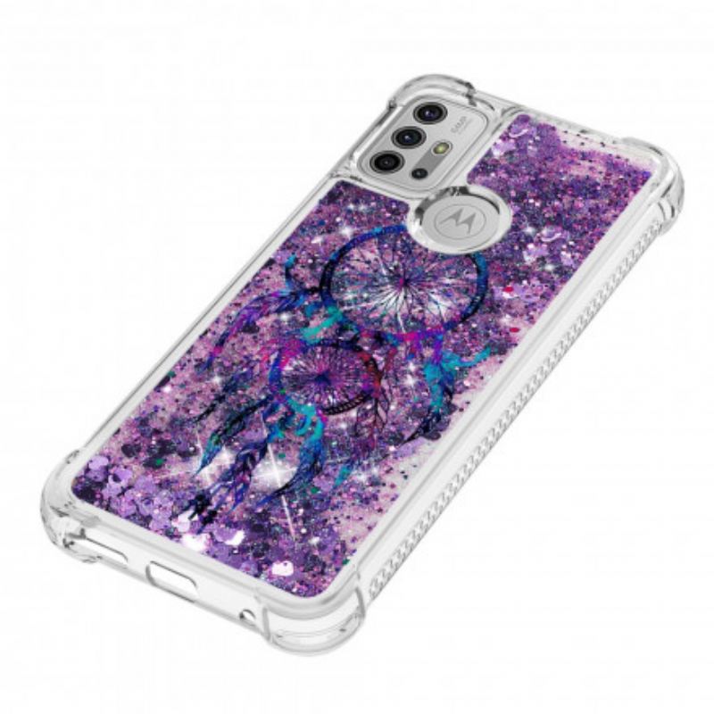 Capa Para Moto G30 / G10 Apanhador De Sonhos Glitter