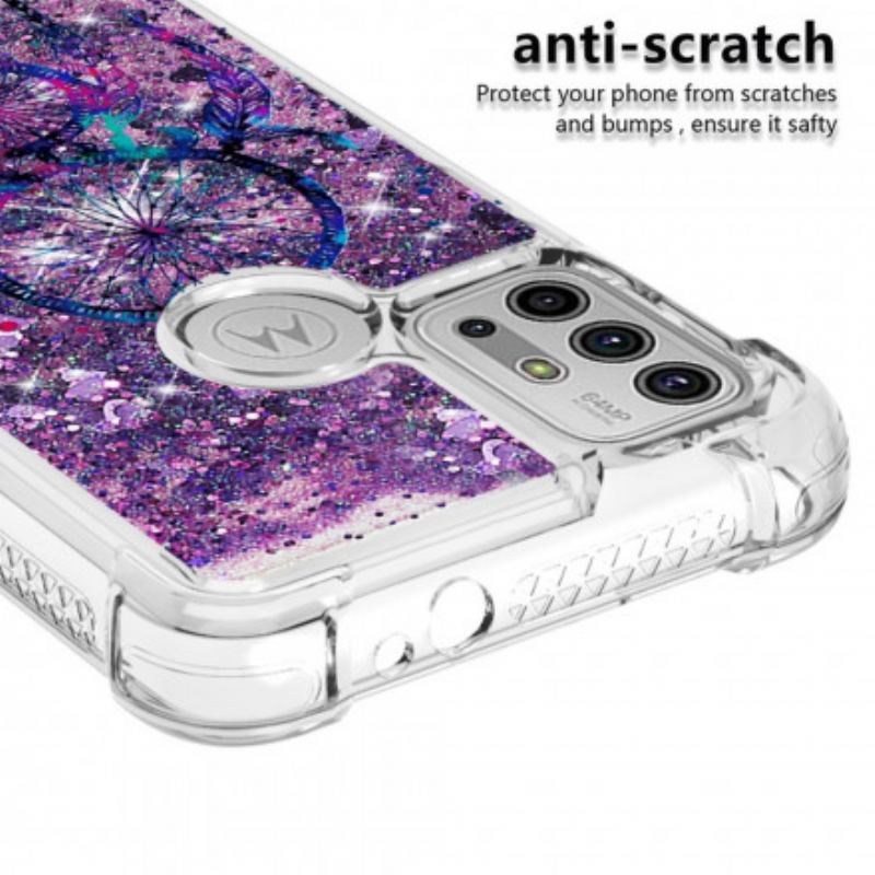 Capa Para Moto G30 / G10 Apanhador De Sonhos Glitter