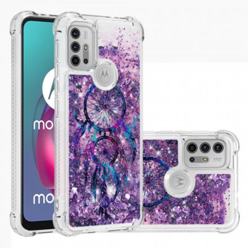 Capa Para Moto G30 / G10 Apanhador De Sonhos Glitter