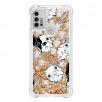 Capa Para Moto G30 / G10 Mr Dog Lantejoulas