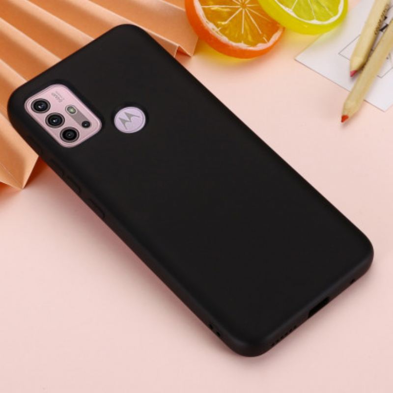 Capa Para Moto G30 / G10 Silicone Líquido Com Cordão