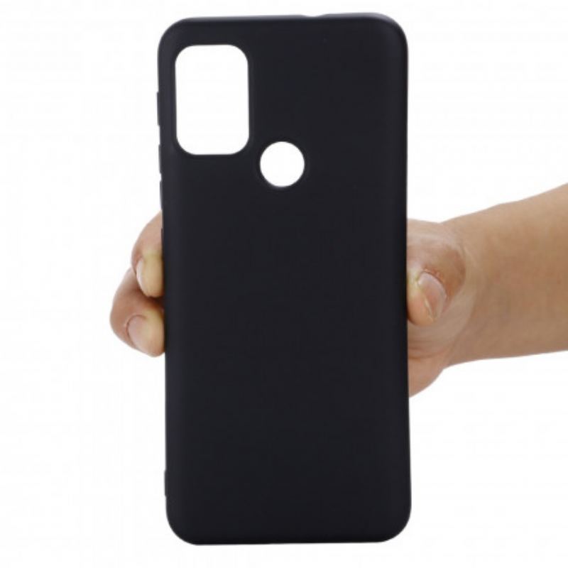 Capa Para Moto G30 / G10 Silicone Líquido Com Cordão