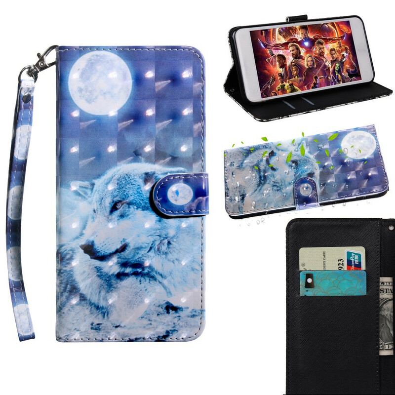 Capa Flip Para Samsung Galaxy Note 10 Plus Heitor. O Lobo