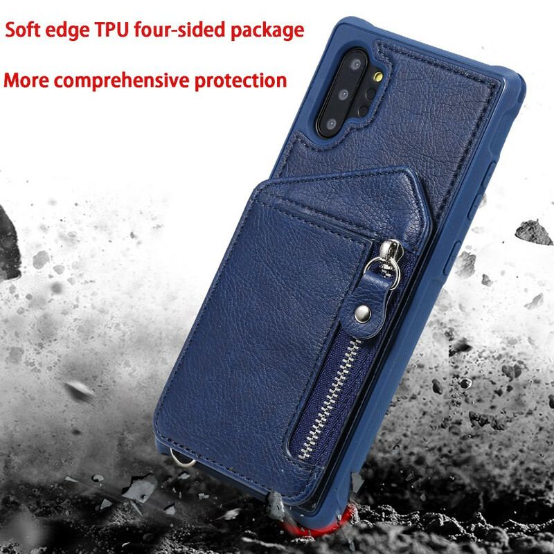 Capa Para Samsung Galaxy Note 10 Plus Capa Tipo Carteira Carteira Zip