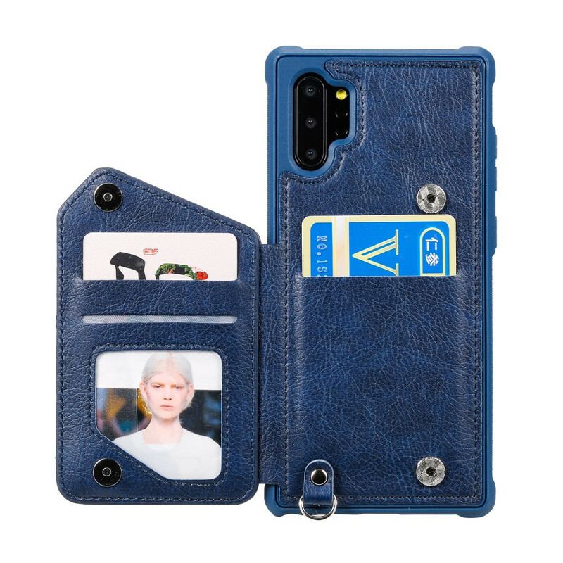 Capa Para Samsung Galaxy Note 10 Plus Capa Tipo Carteira Carteira Zip