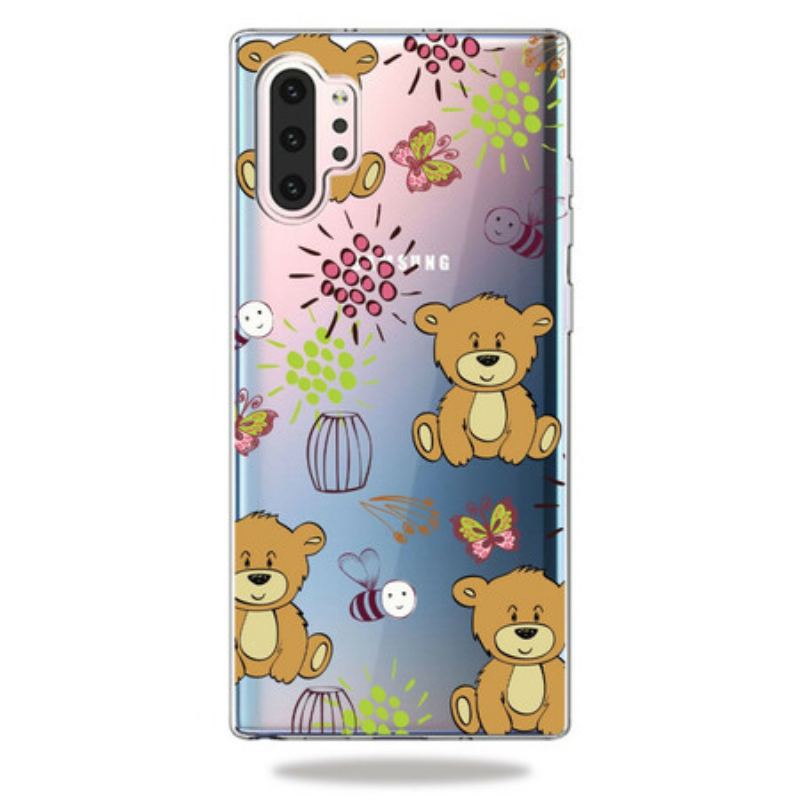 Capa Para Samsung Galaxy Note 10 Plus Top De Ursinhos De Pelúcia