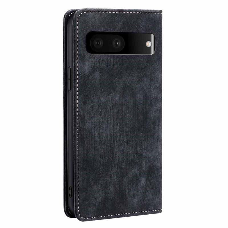 Capa De Celular Para Google Pixel 7 Flip Couro Sintético Estilizado