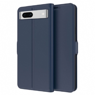 Capa De Celular Para Google Pixel 7 Flip Estilo De Couro