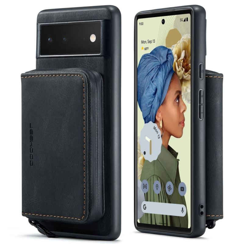 Capa De Celular Para Google Pixel 7 Porta-cartão Destacável Jeehood