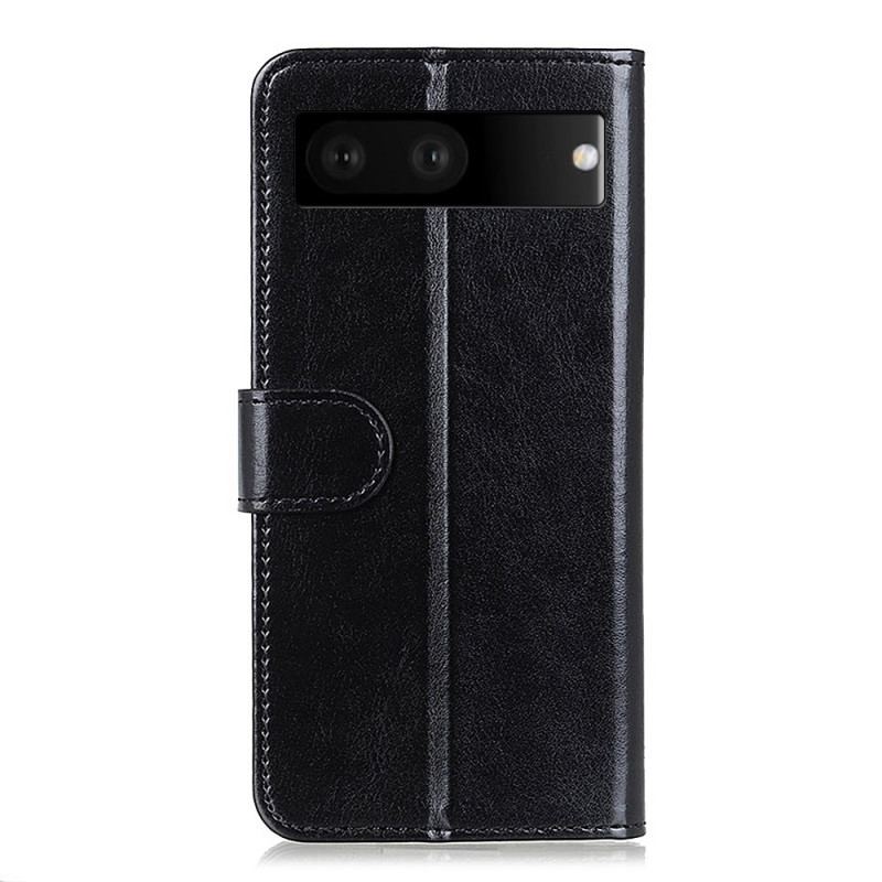 Capa De Couro Para Google Pixel 7 Congeladas