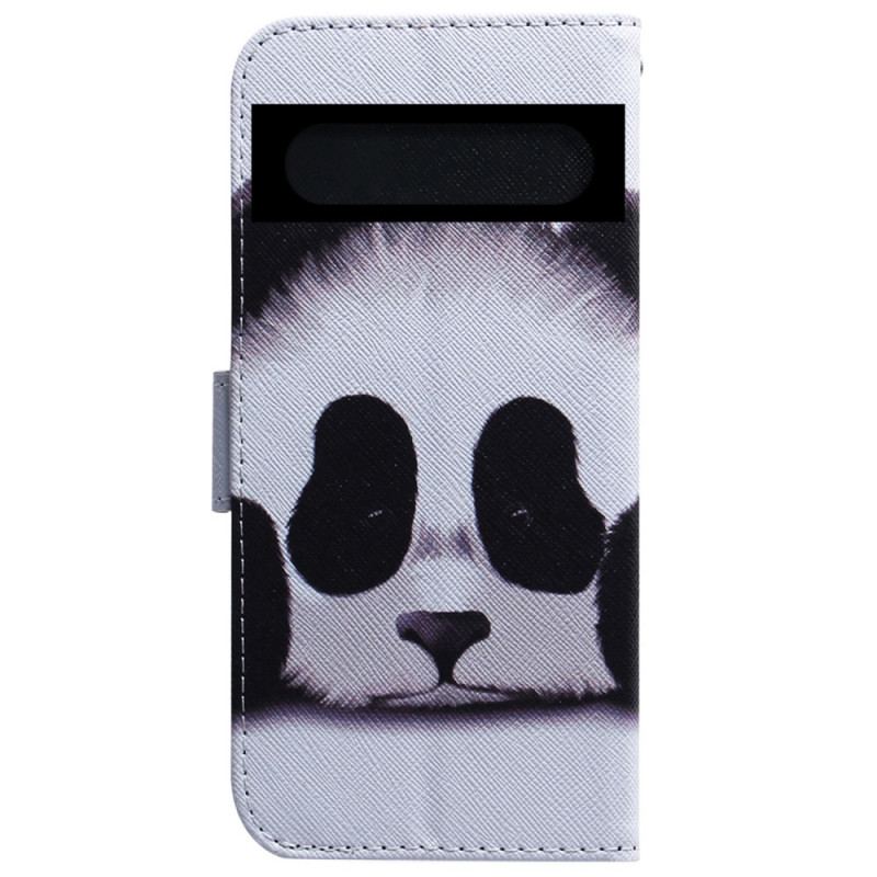 Capa De Couro Para Google Pixel 7 Panda