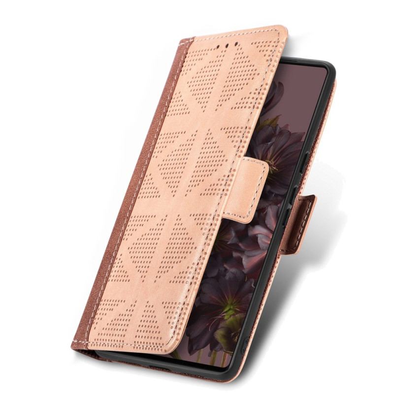 Capa Em Pele Para Google Pixel 7 À Moda