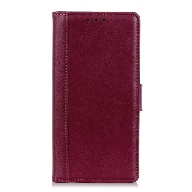 Capa Flip Para Google Pixel 7 Estilo De Couro