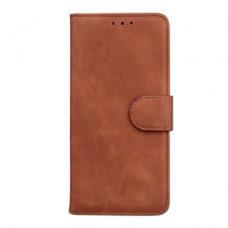 Capa Flip Para Google Pixel 7 Estilo De Couro Liso