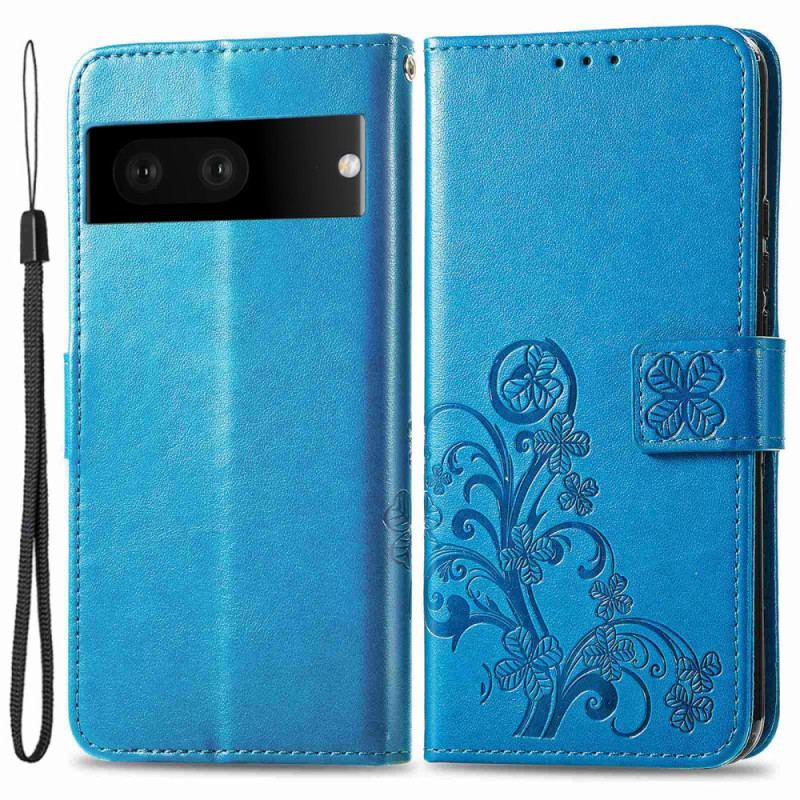 Capa Flip Para Google Pixel 7 Flores Asiáticas