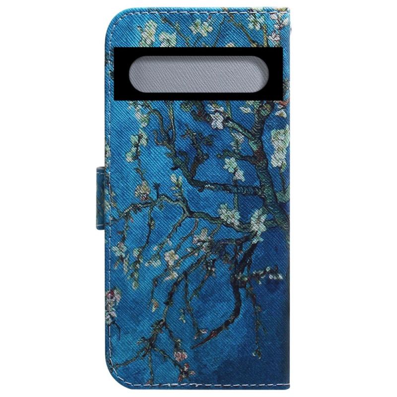 Capa Flip Para Google Pixel 7 Ramos Floridos