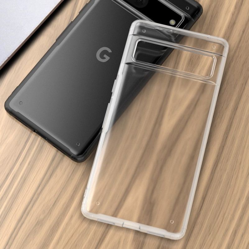 Capa Para Google Pixel 7 Bordas De Silicone Translúcido