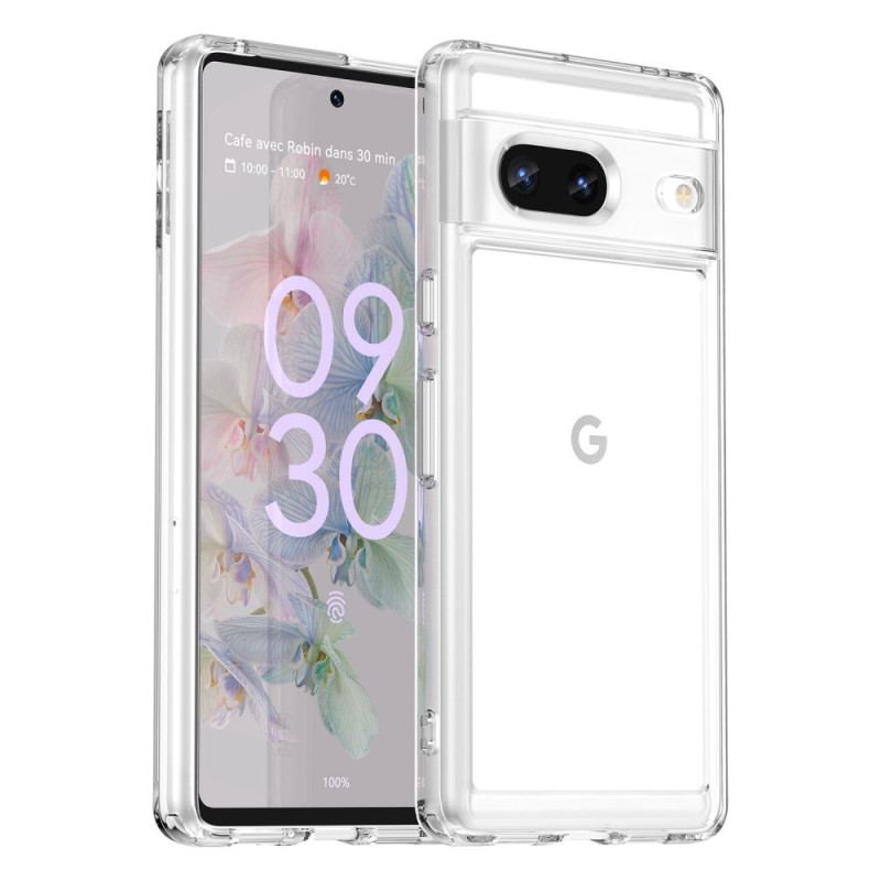 Capa Para Google Pixel 7 Híbrido Transparente