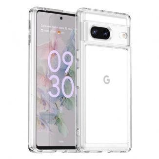 Capa Para Google Pixel 7 Híbrido Transparente