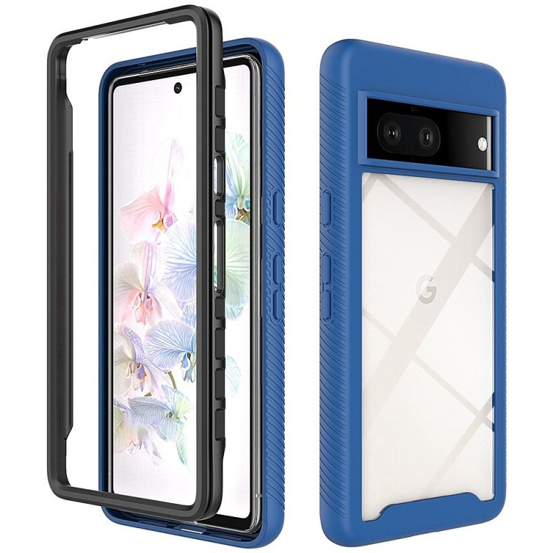 Capa Para Google Pixel 7 Pára-choques De Estrutura Híbrida