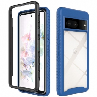 Capa Para Google Pixel 7 Pára-choques De Estrutura Híbrida