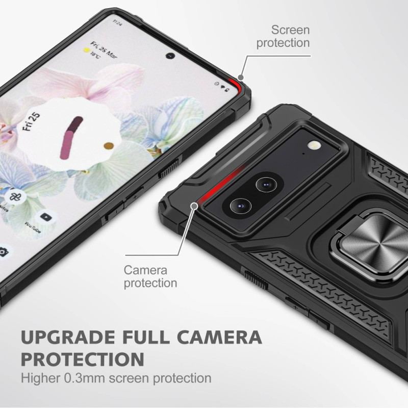 Capa Para Google Pixel 7 Suporte De Anel De Armadura De Estilo