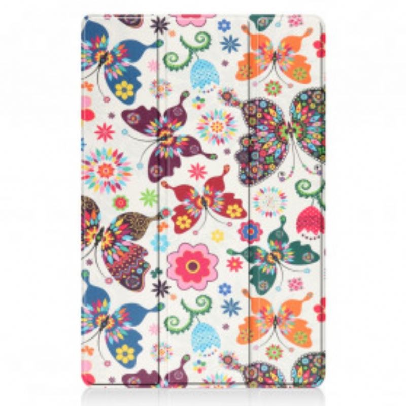 Capa De Celular Para Xiaomi Pad 5 Porta Caneta Flor Vintage