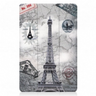 Capa De Celular Para Xiaomi Pad 5 Suporte Para Caneta Torre Eiffel