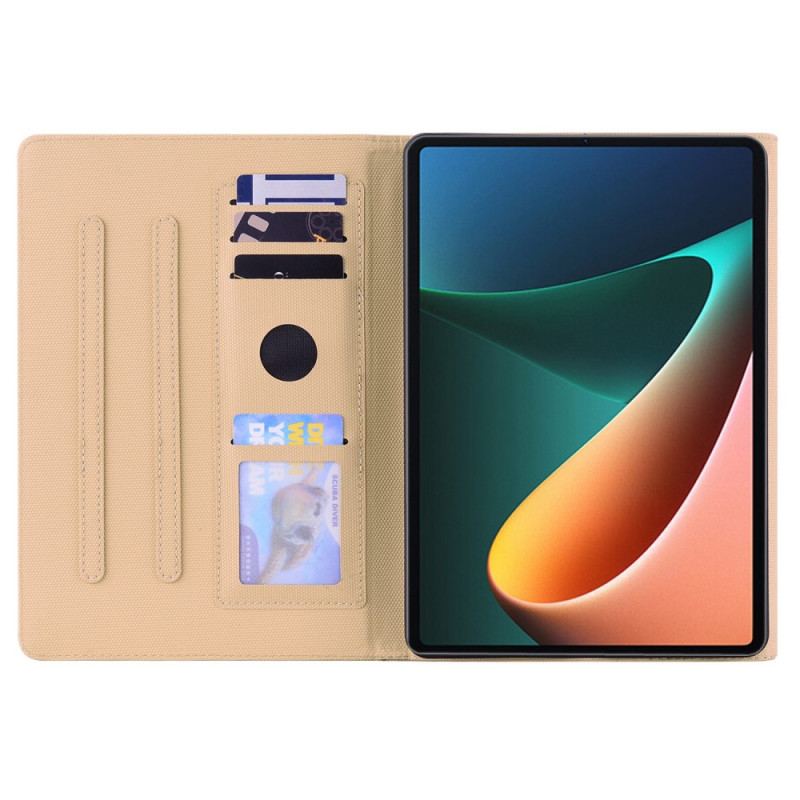 Capa De Couro Para Xiaomi Pad 5 Envelope