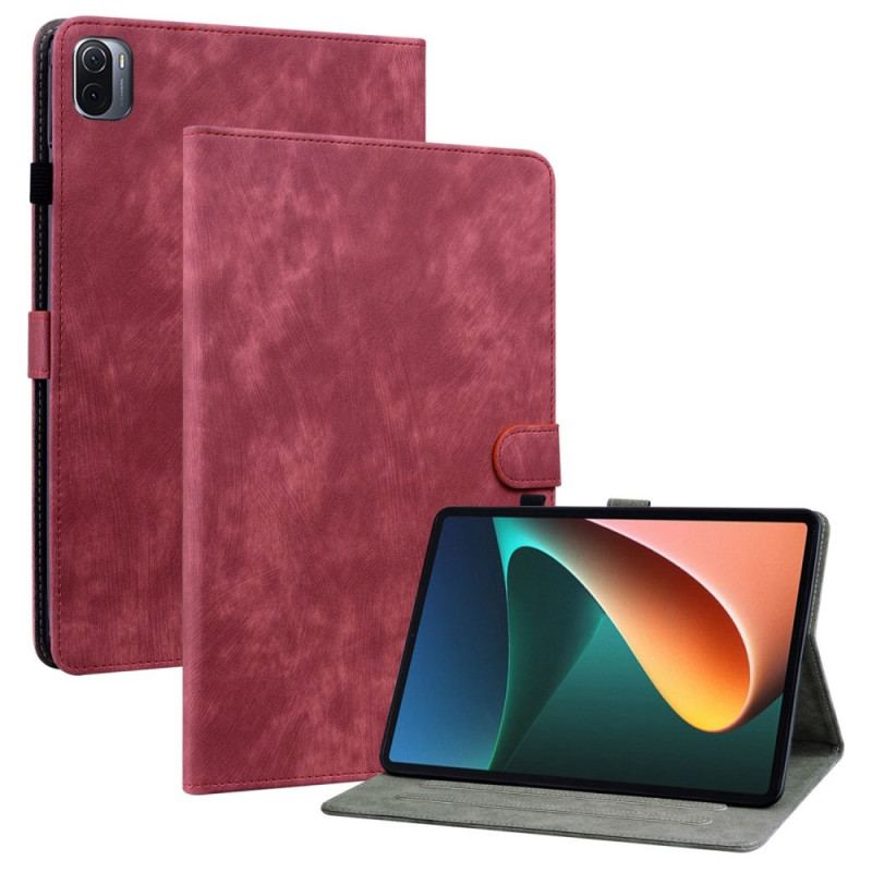 Capa De Couro Para Xiaomi Pad 5 Couro Sintético Macio