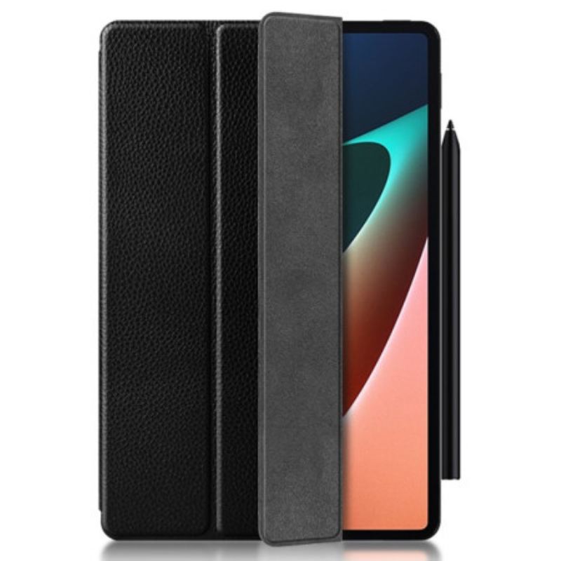 Capa Para Xiaomi Pad 5 Esteira De Couro Genuíno