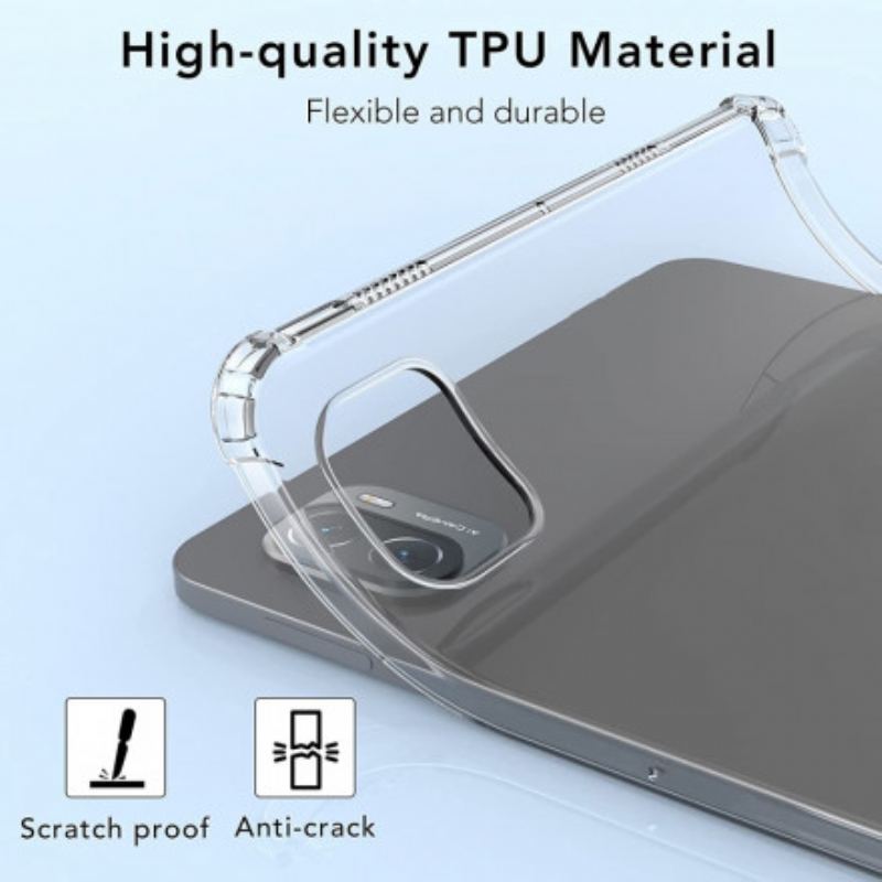 Capa Para Xiaomi Pad 5 Flexível Transparente