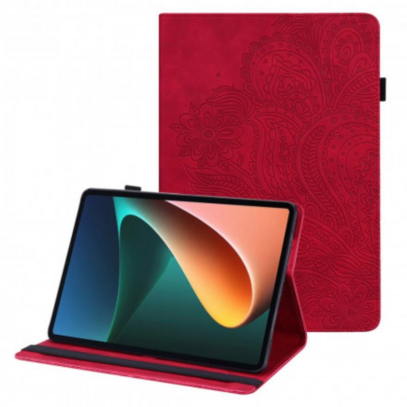 Capa Para Xiaomi Pad 5 Flor Estilizada