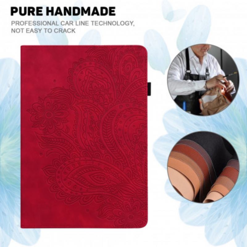 Capa Para Xiaomi Pad 5 Flor Estilizada