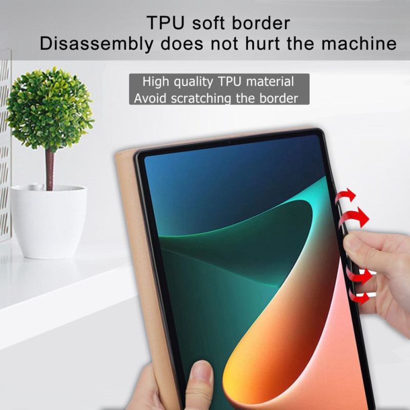 Capa Para Xiaomi Pad 5 Negócios De Couro De Estilo