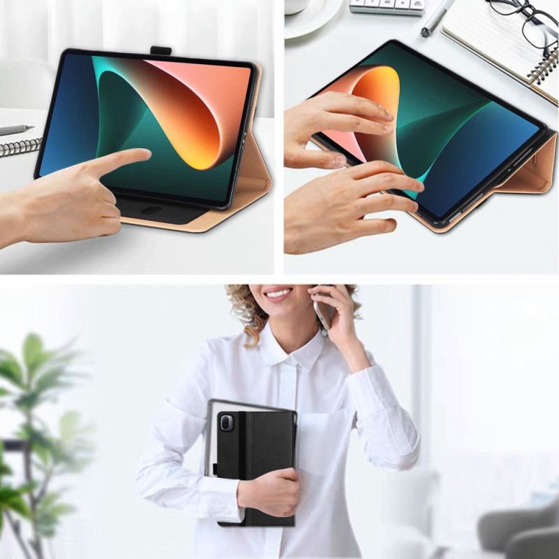 Capa Para Xiaomi Pad 5 Negócios De Couro De Estilo