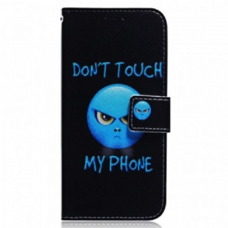 Capa De Couro Para Samsung Galaxy M33 5G Emoji Telefone