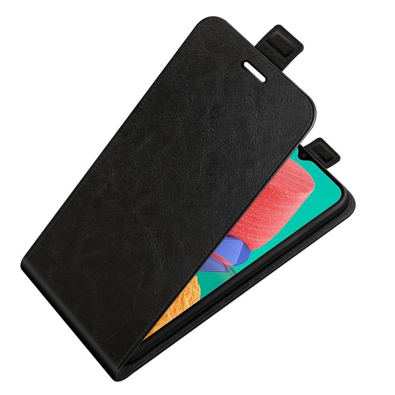 Capa De Couro Para Samsung Galaxy M33 5G Vertical