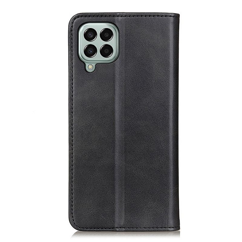 Capa Em Pele Para Samsung Galaxy M33 5G Couro Rachado