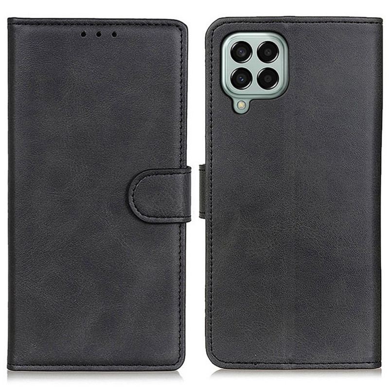 Capa Em Pele Para Samsung Galaxy M33 5G Couro Sintético Fosco