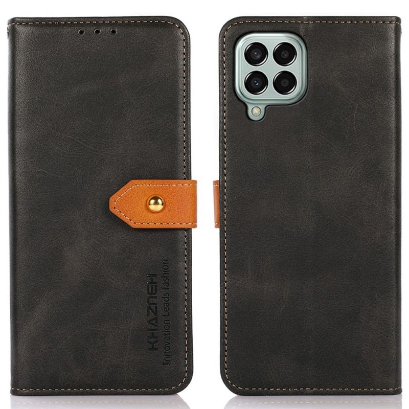 Capa Flip Para Samsung Galaxy M33 5G Alça Khazneh