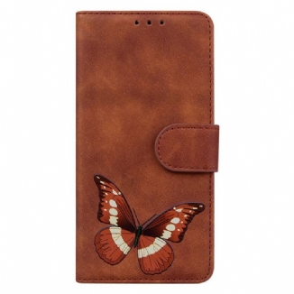 Capa Flip Para Samsung Galaxy M33 5G Borboleta