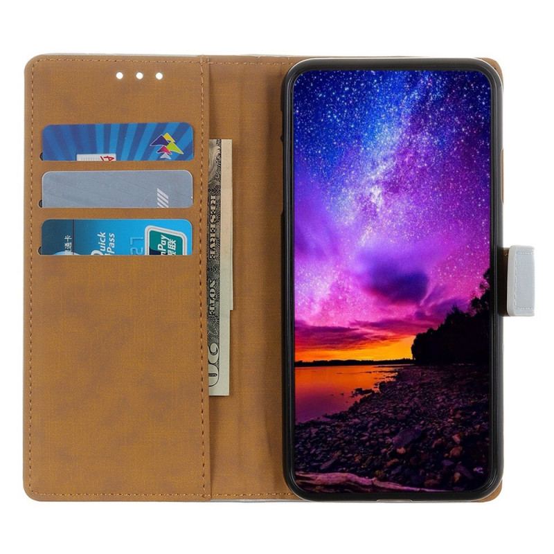 Capa Flip Para Samsung Galaxy M33 5G Estilo Couro Simples