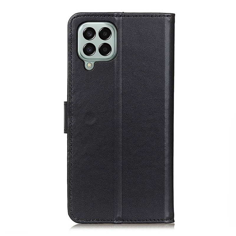 Capa Flip Para Samsung Galaxy M33 5G Estilo Couro Simples