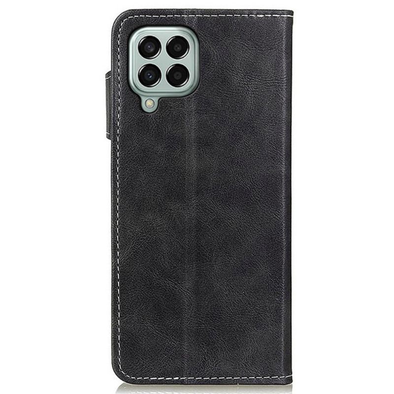 Capa Folio Para Samsung Galaxy M33 5G Botão Artístico