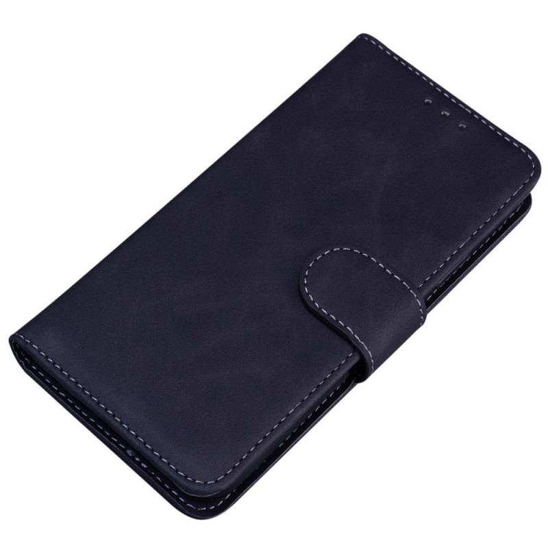 Capa Folio Para Samsung Galaxy M33 5G Couro Sintético Liso