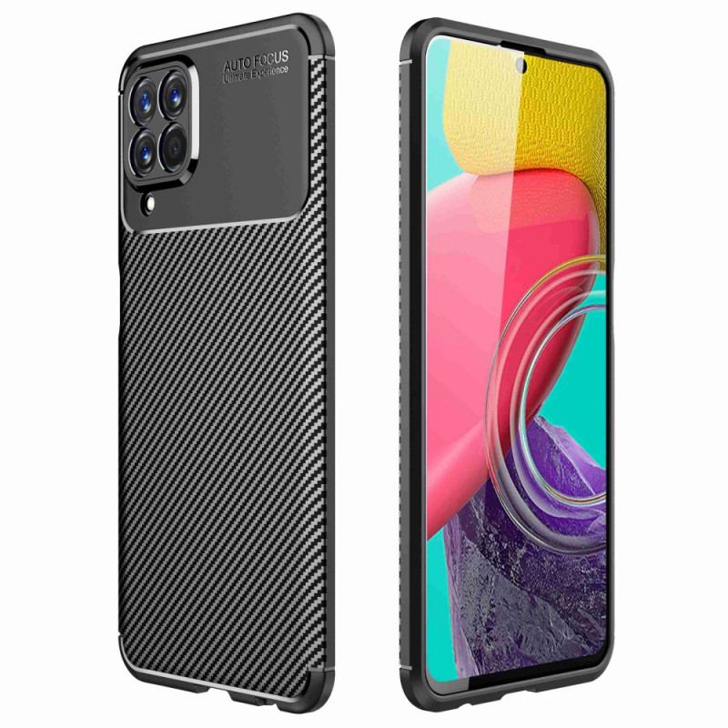 Capa Para Samsung Galaxy M33 5G Fibra De Carbono Flexível