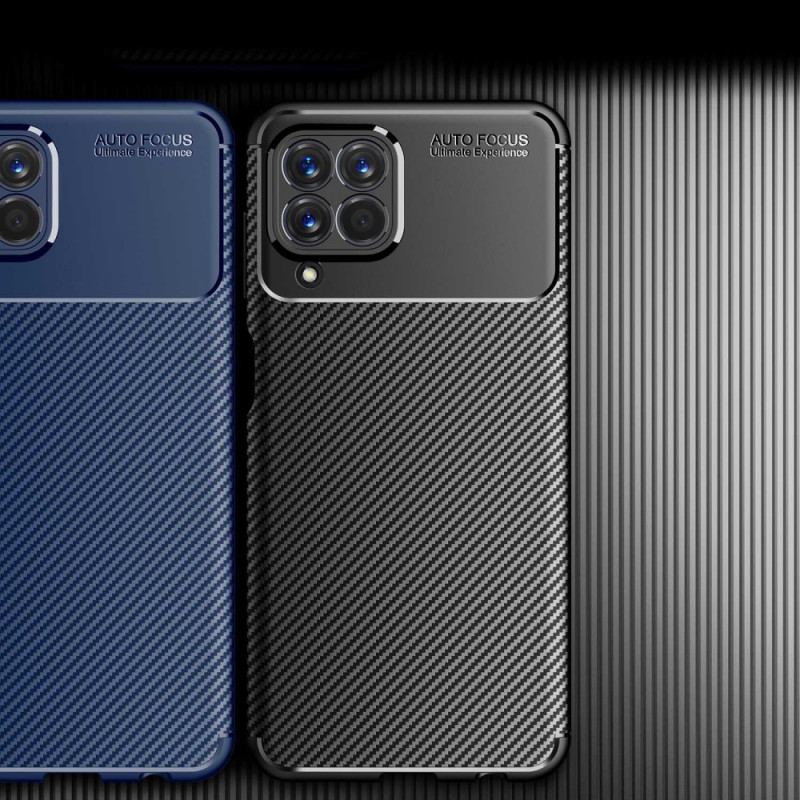 Capa Para Samsung Galaxy M33 5G Fibra De Carbono Flexível