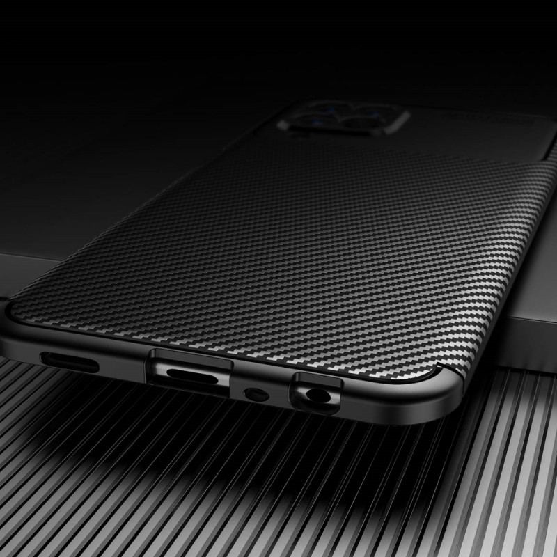 Capa Para Samsung Galaxy M33 5G Fibra De Carbono Flexível