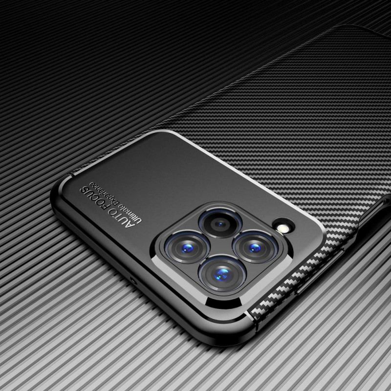 Capa Para Samsung Galaxy M33 5G Fibra De Carbono Flexível